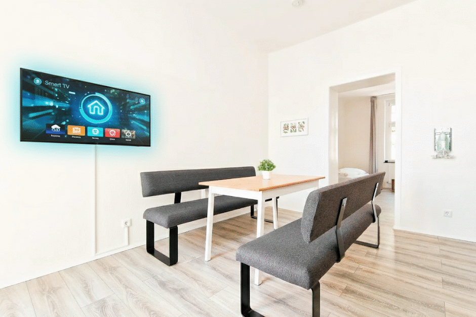 Monteurzimmer, Monteurwohnung, Mieten, Buchen, NRW, smarttv,